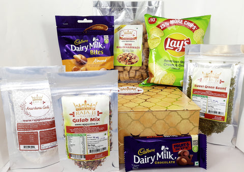 Gift Hamper Royal | Combo of 9 Items | Gift Box 240013
