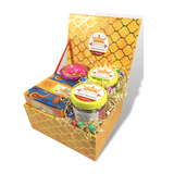 Diwali Gift Box - Royal Gift Hamper - Combo of Mukhwas Churan and Sweets - Small