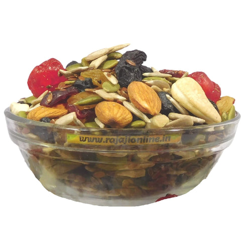 Daily Fitness Trail Mix | Dry Fruit Mix | Seeds and Nut Mix Roasted Seeds | High Protein Snacks | Nutty Berry Seeds for Eating